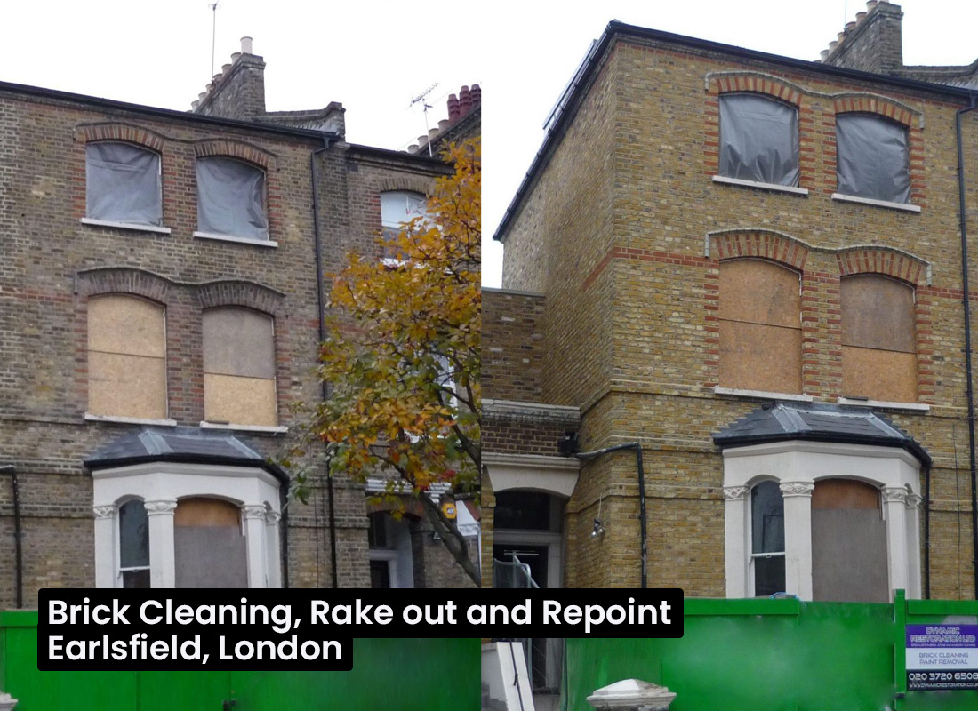 Brick-Cleaning,-Rake-out-and-Repoint---Earlsfield,-London