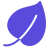 Blue leaf logo, representing eco-friendly paint removal