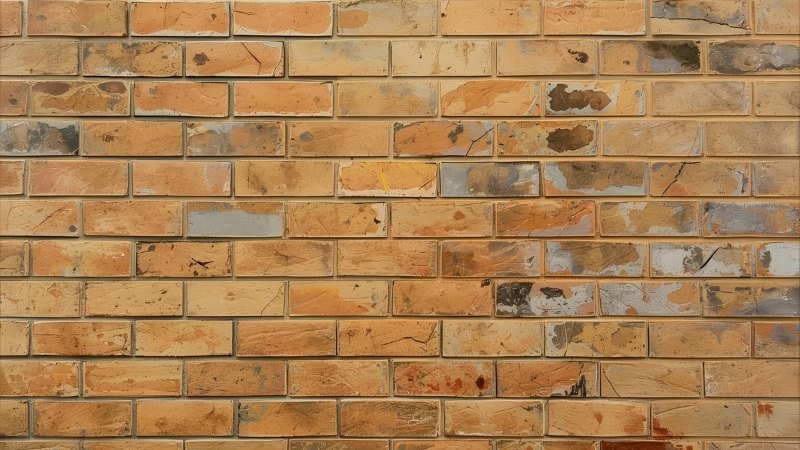 Clean brick wall restored by professional brick cleaning service showing refreshed masonry surface and original brick texture.